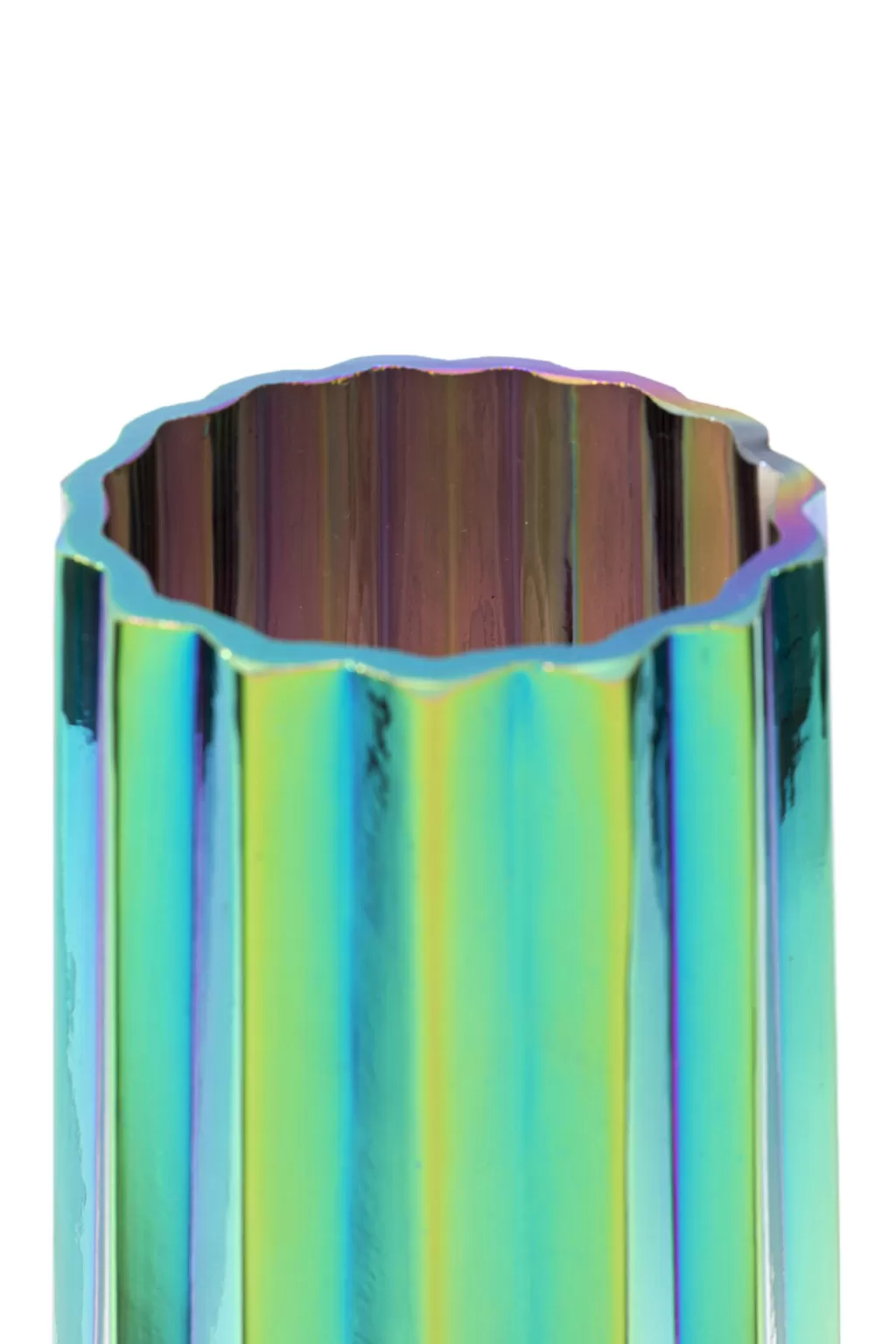 Vase Design Élégant Ciel Vert 36cm par KARE - Décoration d'Intérieur pour Salon Contemporain