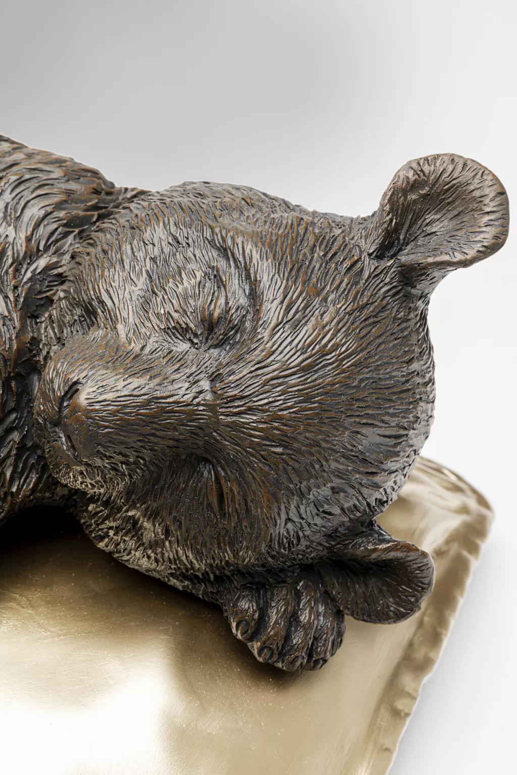 Koala Endormi en Velours Doux - Décoratif 35 cm par KARE design | Adorable Figurine pour Chambre d'Enfant (Design Scandinave)