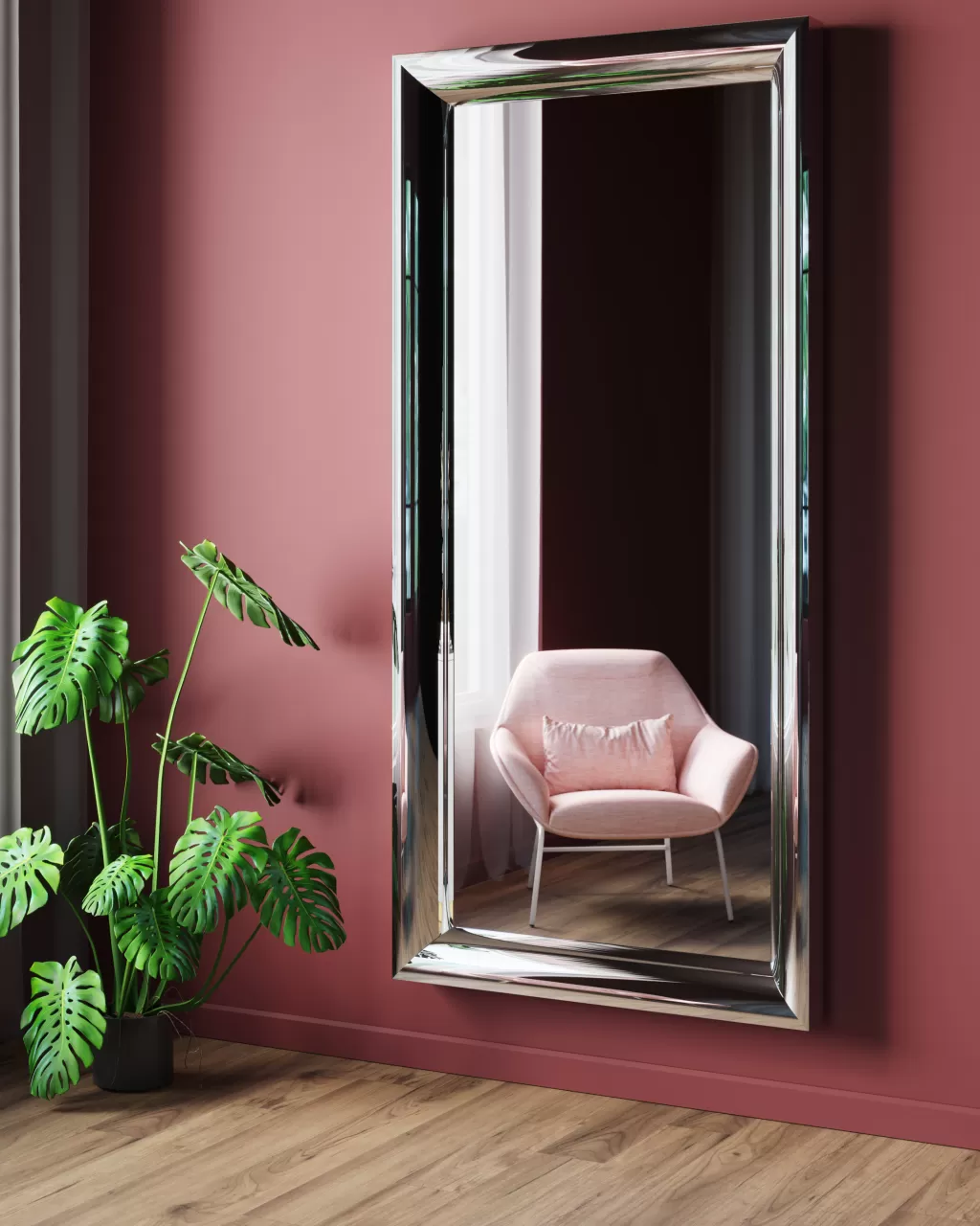 Miroir Décoratif Soft Beauty - Élégant miroir grand format L207 x H99 cm pour intérieur par KARE Design
