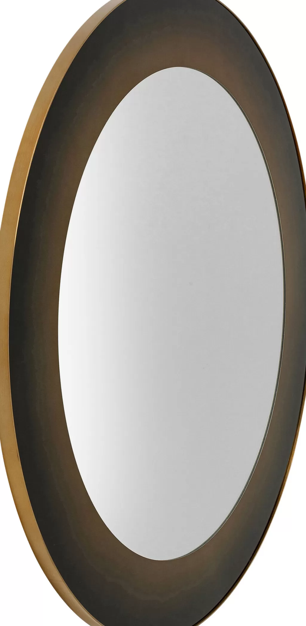 Miroir mural design Solo par KARE - Diamètre 100 cm - Décoration contemporaine pour intérieur élégant