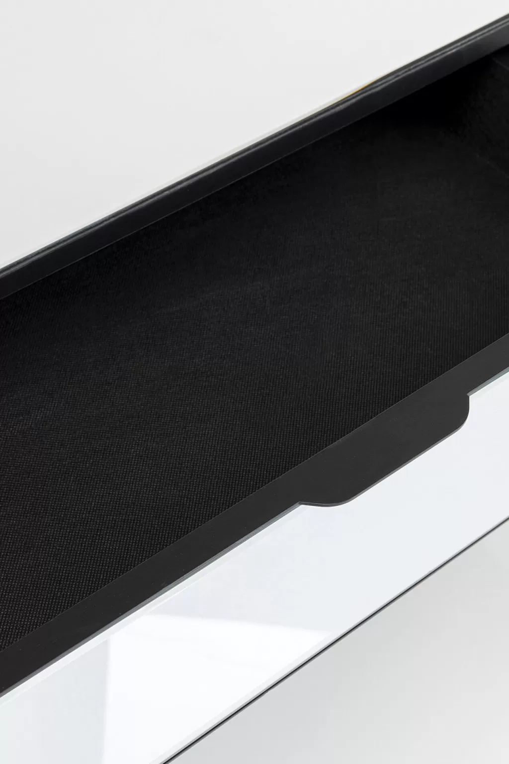 Console design Soran en noir intense - Dimensions élégantes 120x50 cm - Création exclusive KARE pour votre intérieur