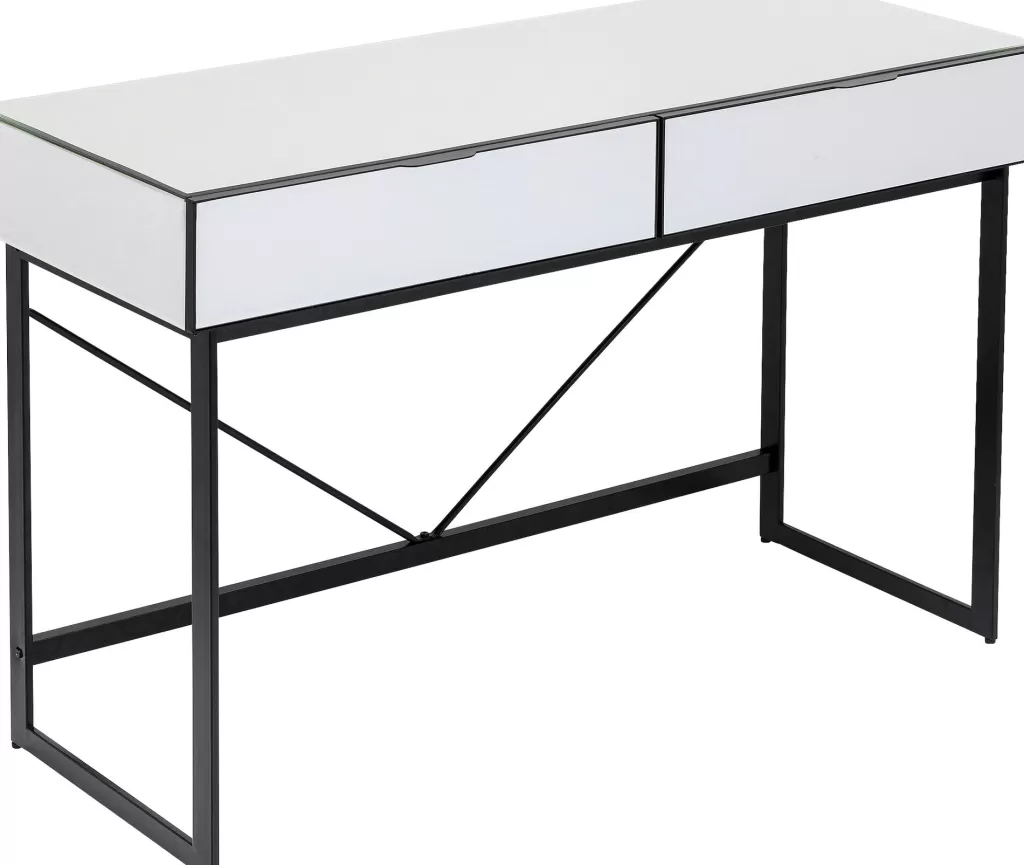 Console design Soran en noir intense - Dimensions élégantes 120x50 cm - Création exclusive KARE pour votre intérieur