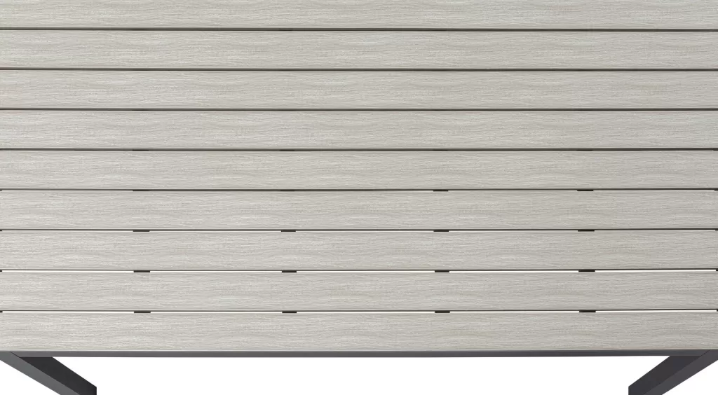Table design Sorrento par KARE - Meuble d'extérieur élégant en gris anthracite (180x90 cm) - Idéale pour terrasses et jardins