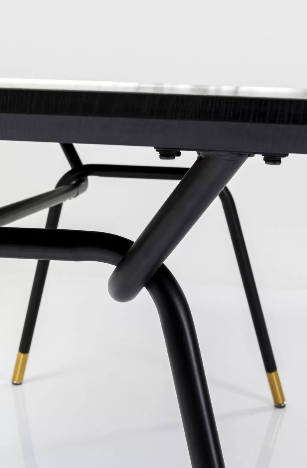 Table design South Beach par KARE - Format XL 180x90 cm pour intérieur contemporain