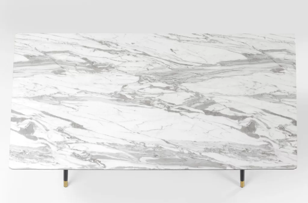 Table design South Beach par KARE - Format XL 180x90 cm pour intérieur contemporain