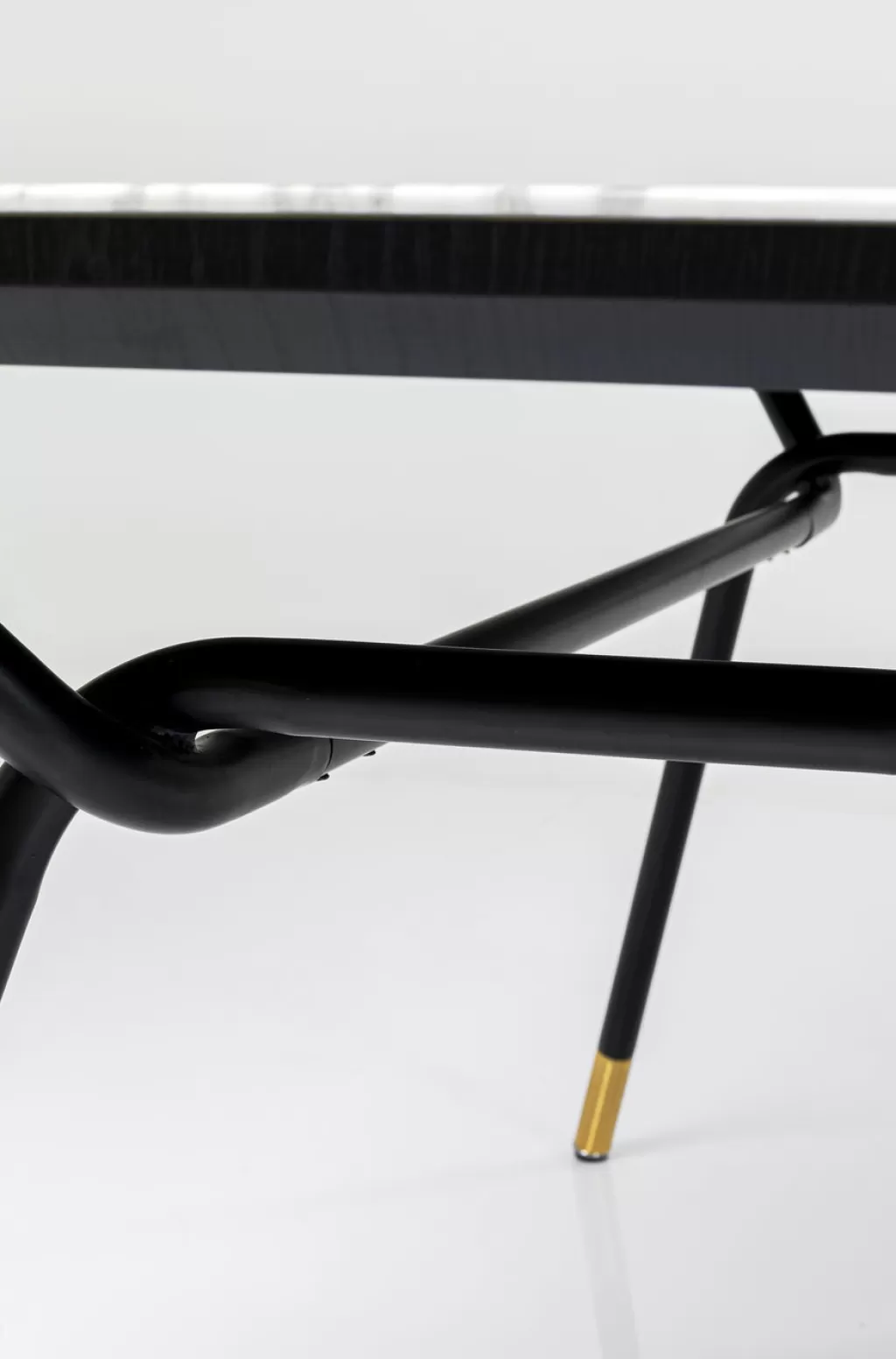 Table design South Beach par KARE - Format XL 180x90 cm pour intérieur contemporain