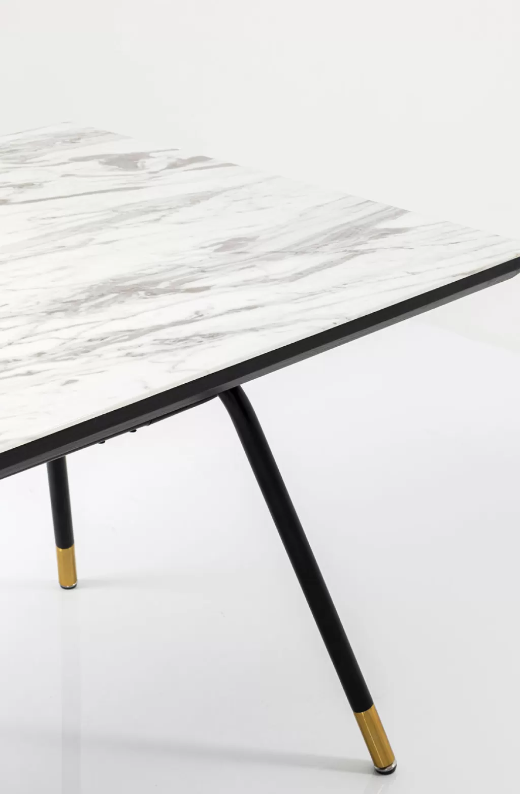 Table design South Beach par KARE - Format XL 180x90 cm pour intérieur contemporain