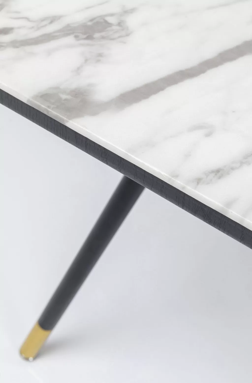 Table design South Beach par KARE - Format XL 180x90 cm pour intérieur contemporain