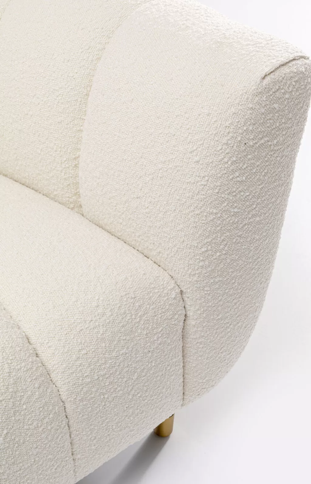 Fauteuil design Spectra – Blanc neige, élégance scandinave pour votre salon (KARE Design)