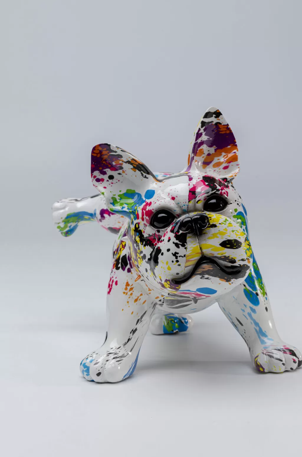 Décoration Bulldog Splash - Figurine moderne en résine 32 cm par KARE Design