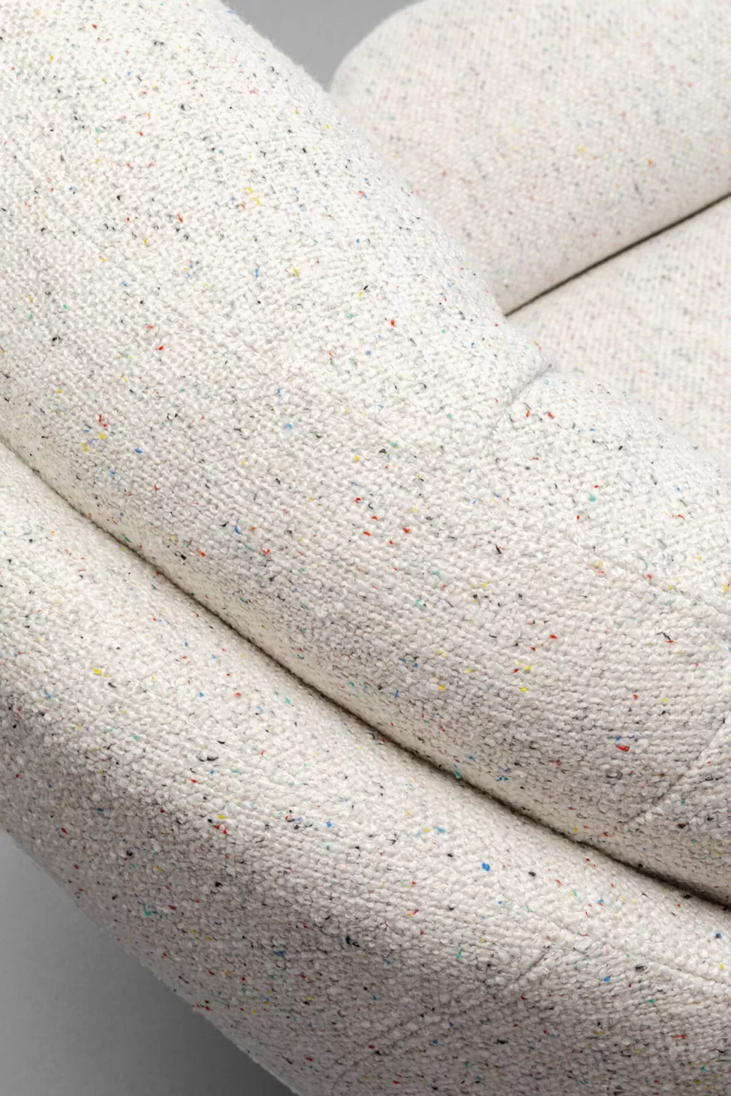 Fauteuil à bascule design KARE Collection Standford - Siège pivotant confortable avec repose-pieds intégré
