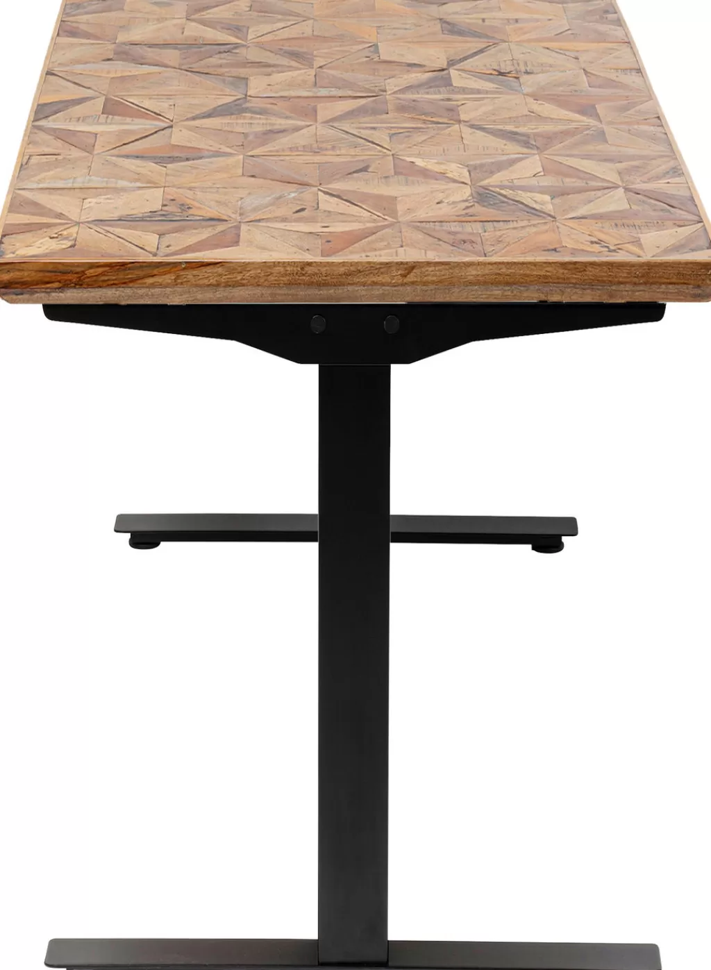 Bureau design élégant KARE 'Stars' - Table de travail moderne 1,8m x 0,9m en bois massif