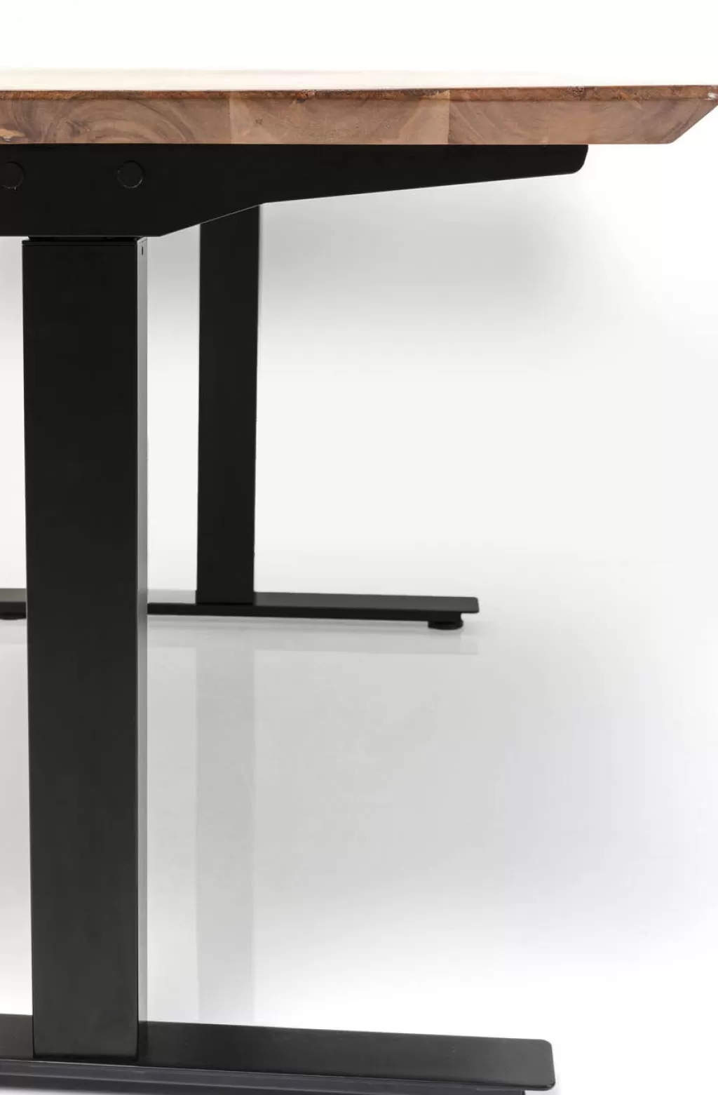 Bureau design moderne KARE Symphony - Noir anthracite, Plateau 160 x 80 cm pour espace de travail professionnel