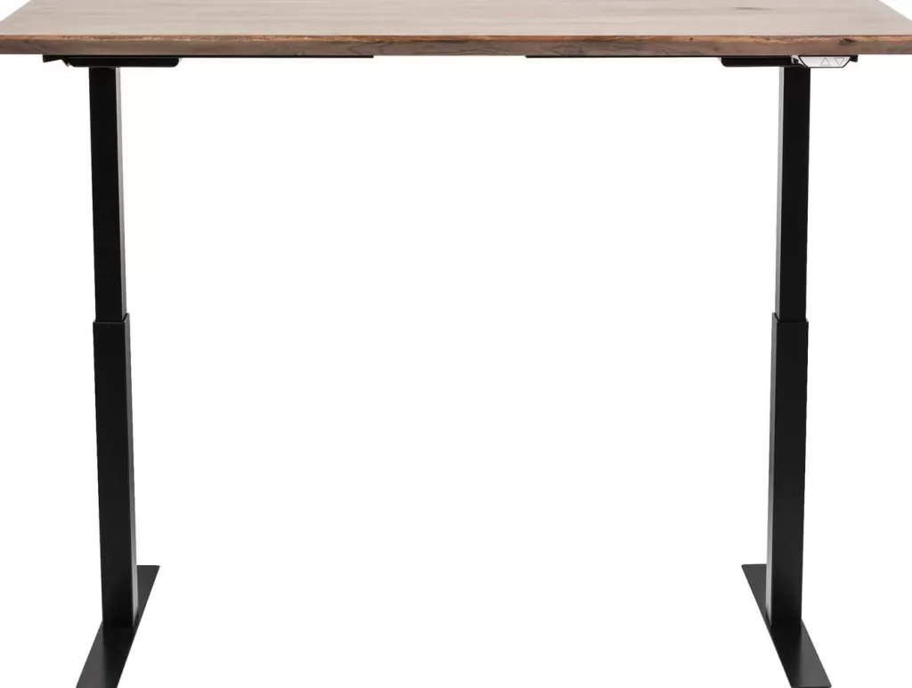 Bureau design moderne KARE Symphony - Noir anthracite, Plateau 160 x 80 cm pour espace de travail professionnel