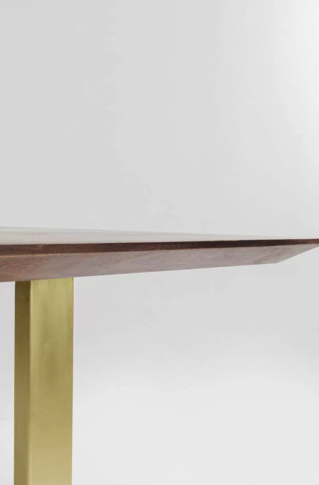 Table élégante Symphony Dark en laiton 160x80 cm - Design contemporain par KARE