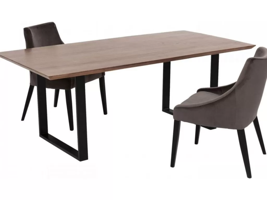 Table contemporaine Symphony Dark en noir 160x80 cm - Design élégant par KARE