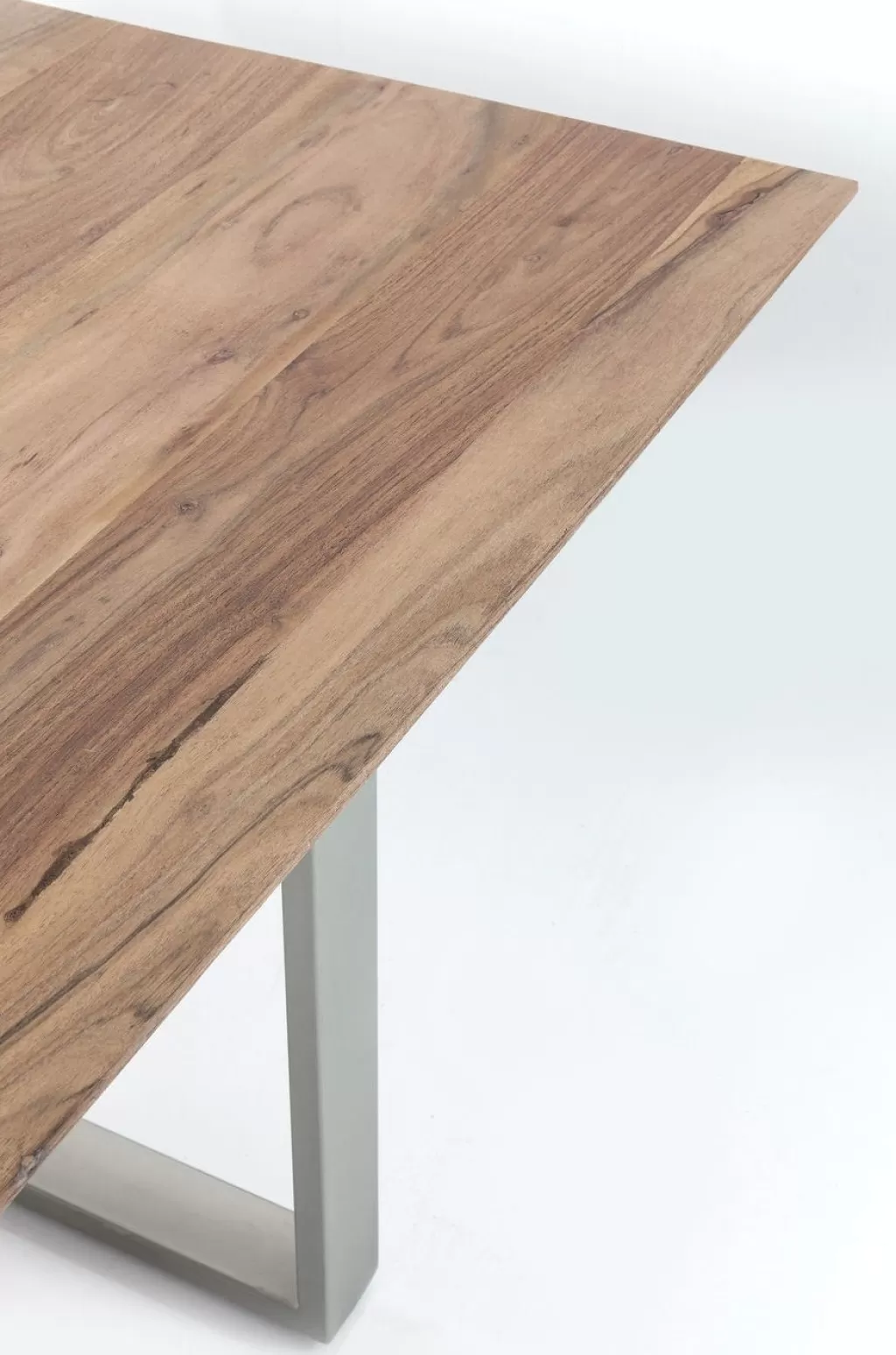 Table design Symphony par KARE - Plateau chromé élégant 160x80 cm