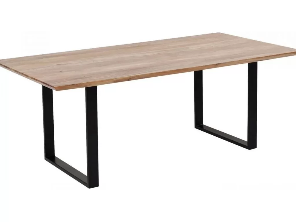 Table de salle à manger Symphony design moderne - Noir mat 160x80 cm par KARE