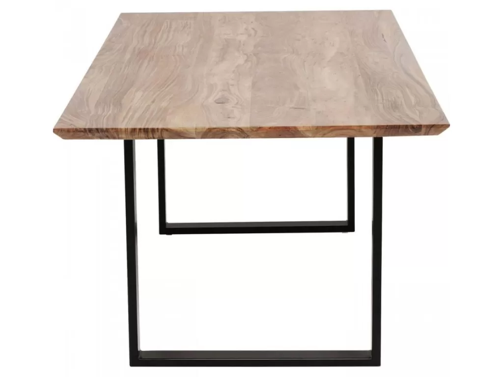 Table de salle à manger Symphony design moderne - Noir mat 160x80 cm par KARE