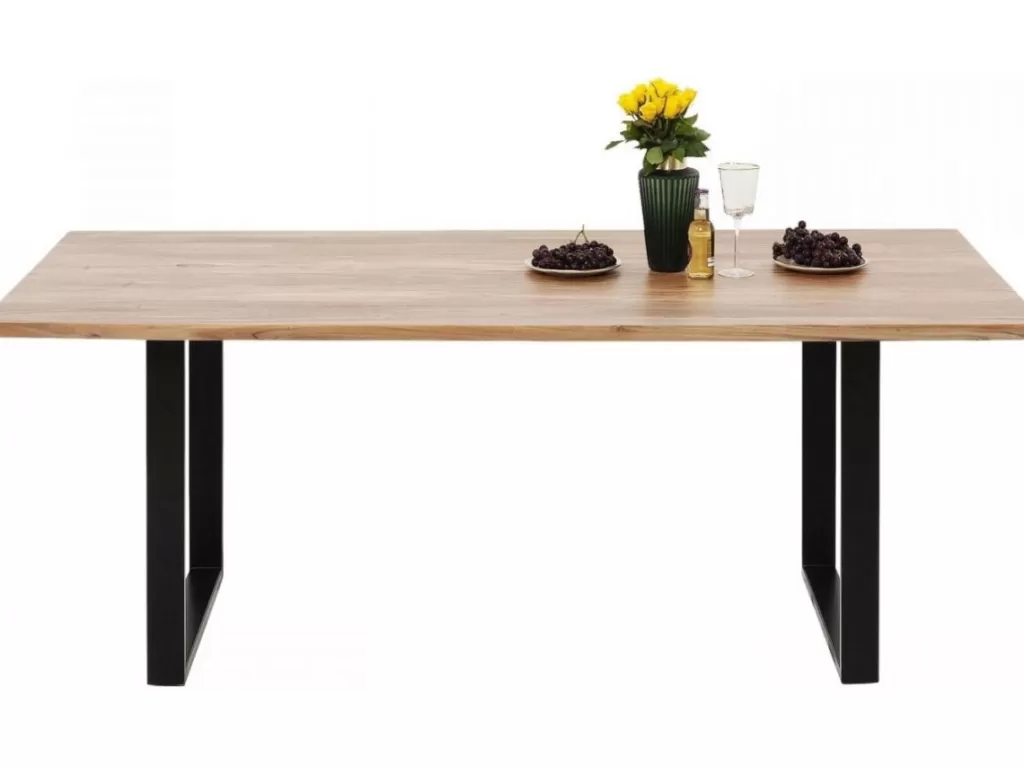 Table de salle à manger Symphony design moderne - Noir mat 160x80 cm par KARE
