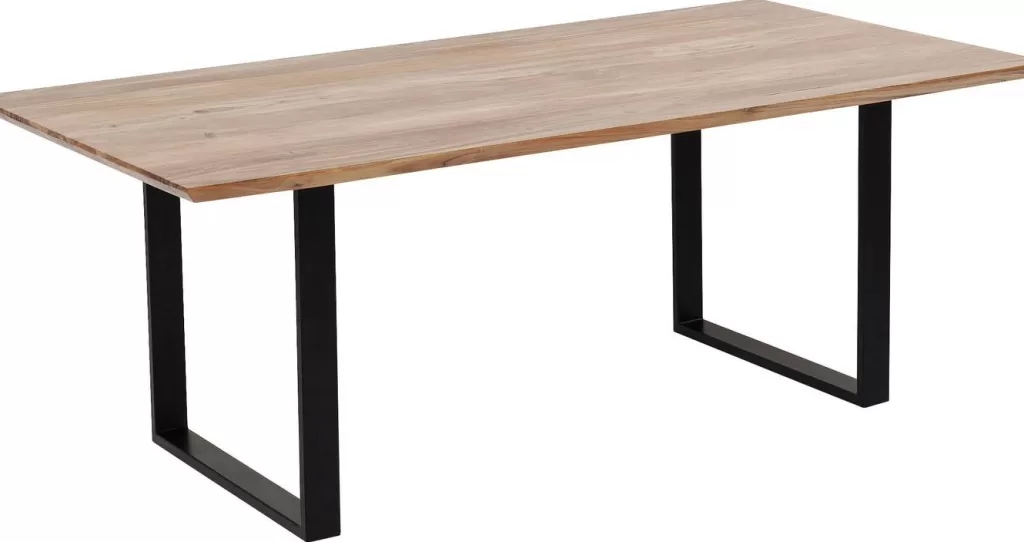 Table design Symphony - KARE Design, Noir anthracite - Dimensions 200x100 cm
