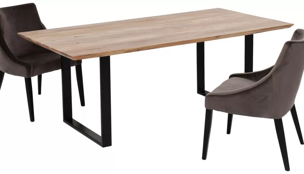 Table design Symphony - KARE Design, Noir anthracite - Dimensions 200x100 cm