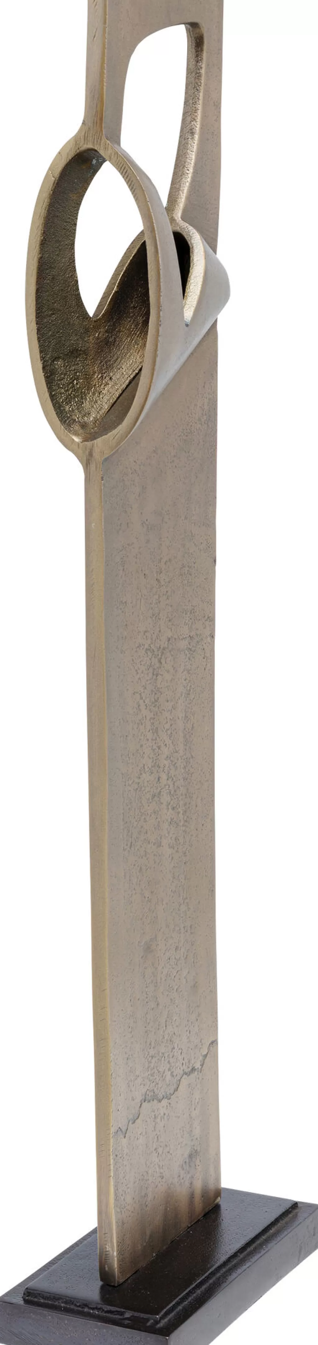 Élégante sculpture métallique Taiki - Décoration contemporaine argentée par KARE Design - Hauteur 63 cm pour salon moderne
