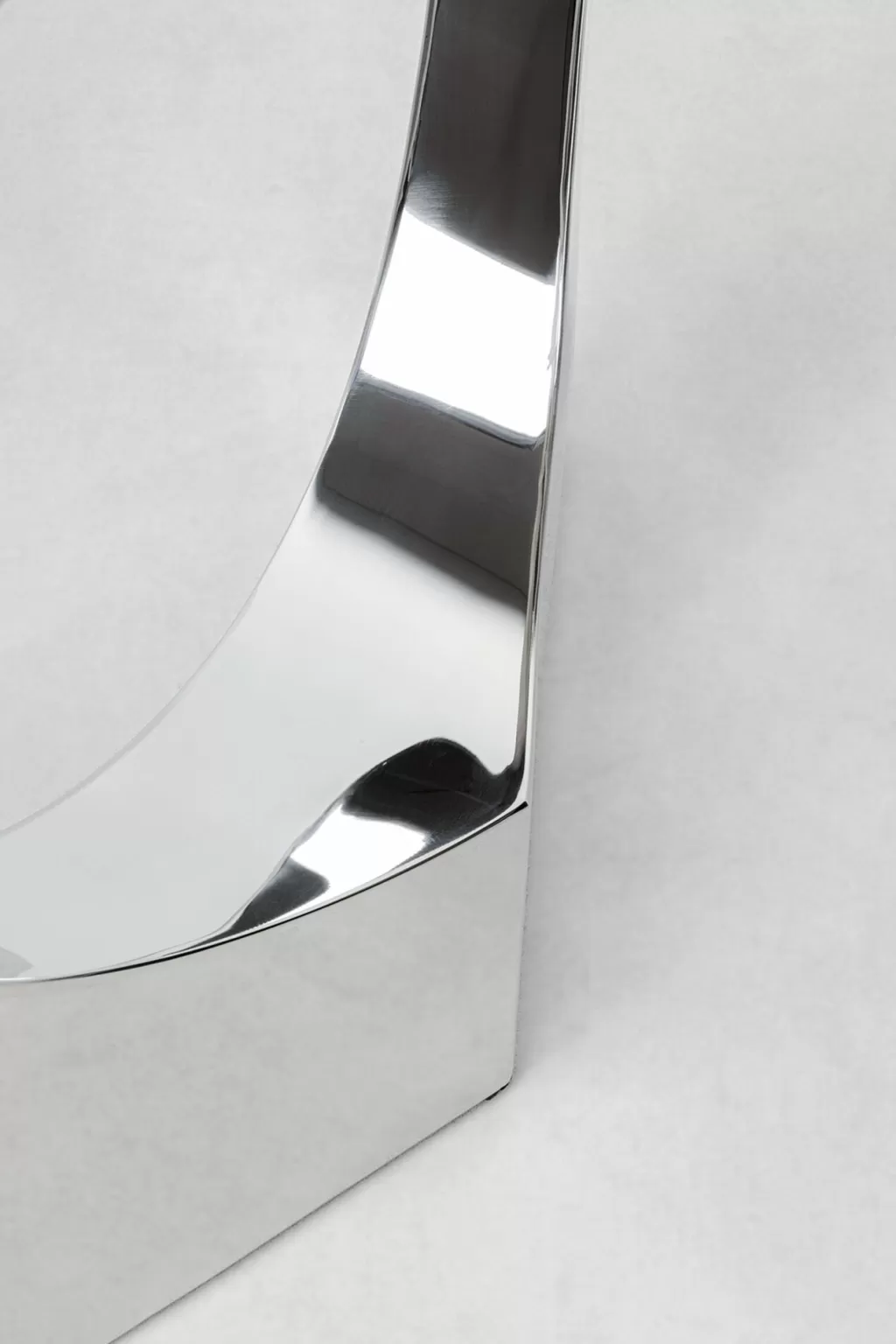 Pieds de table design Oho par KARE - Chromé brillant - Lot de 2 pièces