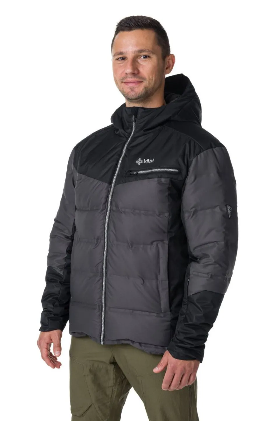 Veste Polaire Kilpi pour Ski Masculin - Modèle TEDDY-M en Vert Forestier, Confort Optimal et Style Montagnard