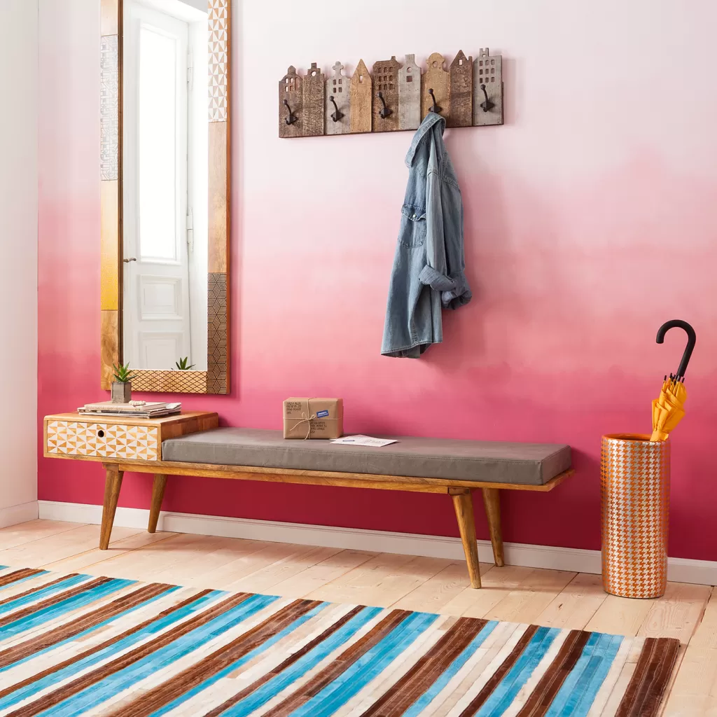 Porte-manteau mural design Terrace par KARE - Solution de rangement élégante pour entrée moderne