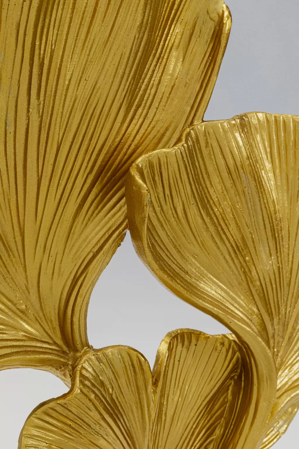 Décor mural moderne KARE Design - Composition trio de feuilles de Ginkgo, 53 cm