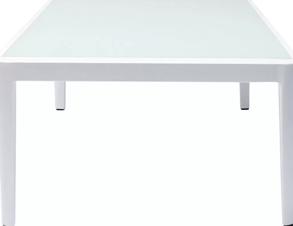 Table basse design Tiki - Blanc neige par KARE Design pour salon contemporain