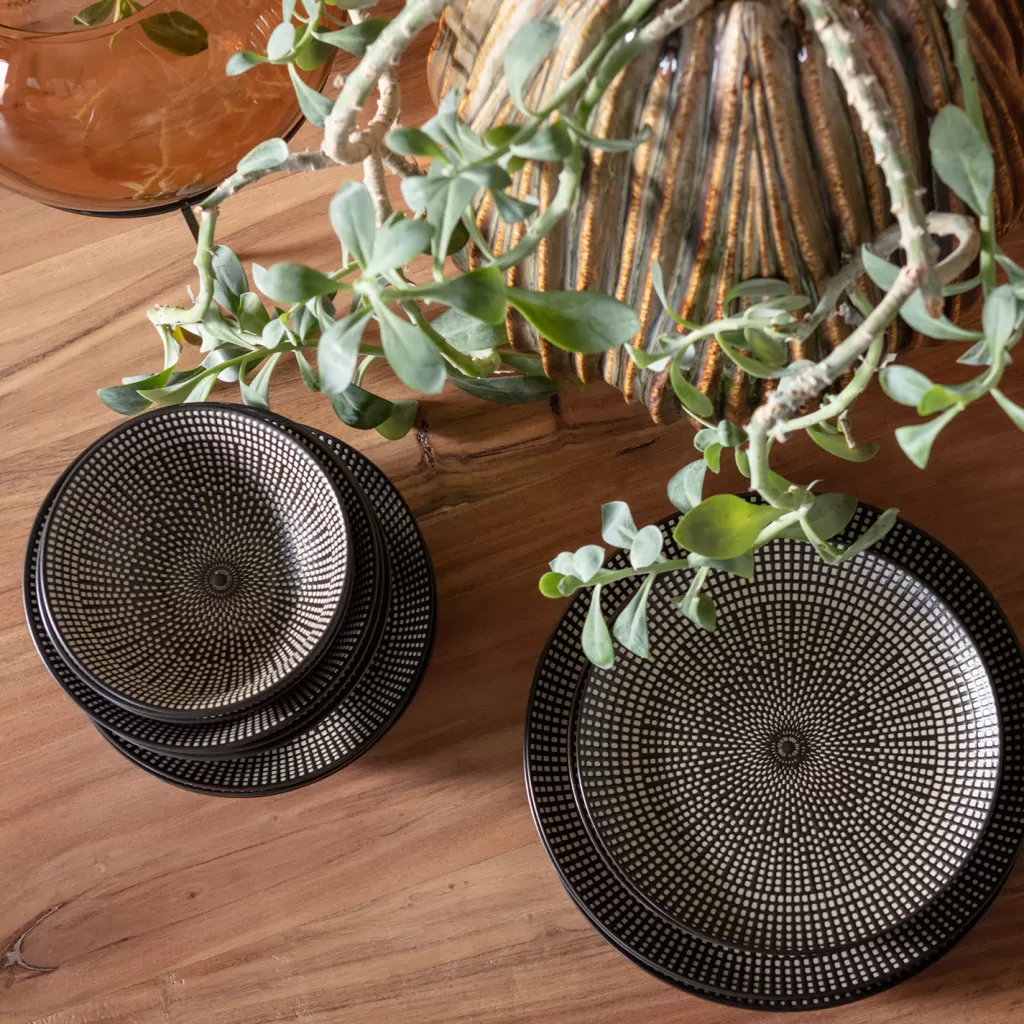 Bol design Mukit par KARE Tokyo - Modèle culinaire contemporain en céramique (18 cm de diamètre)