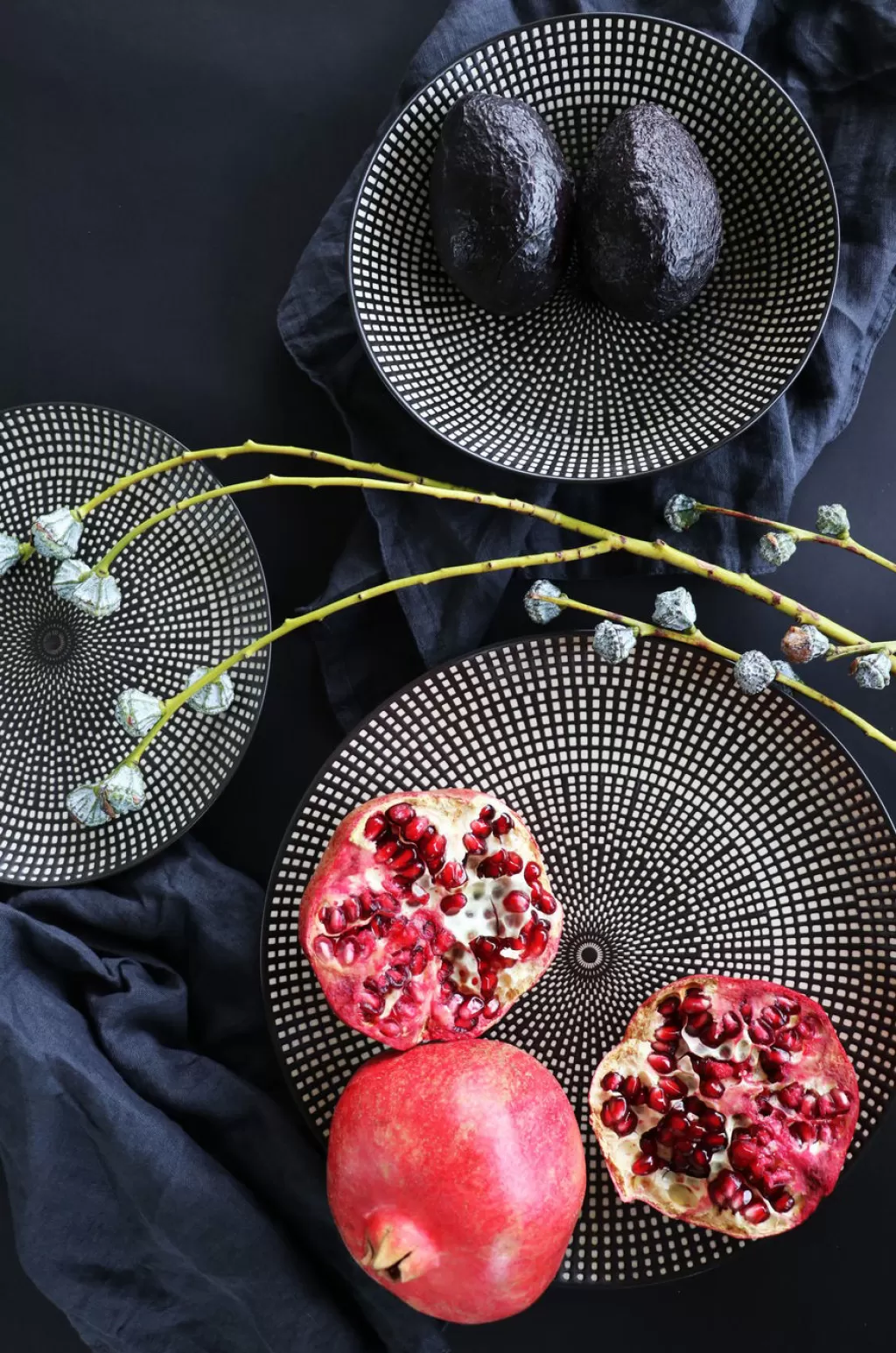 Assiette design contemporaine KARE Tokyo - Diamètre 21 cm - Collection urbaine élégante