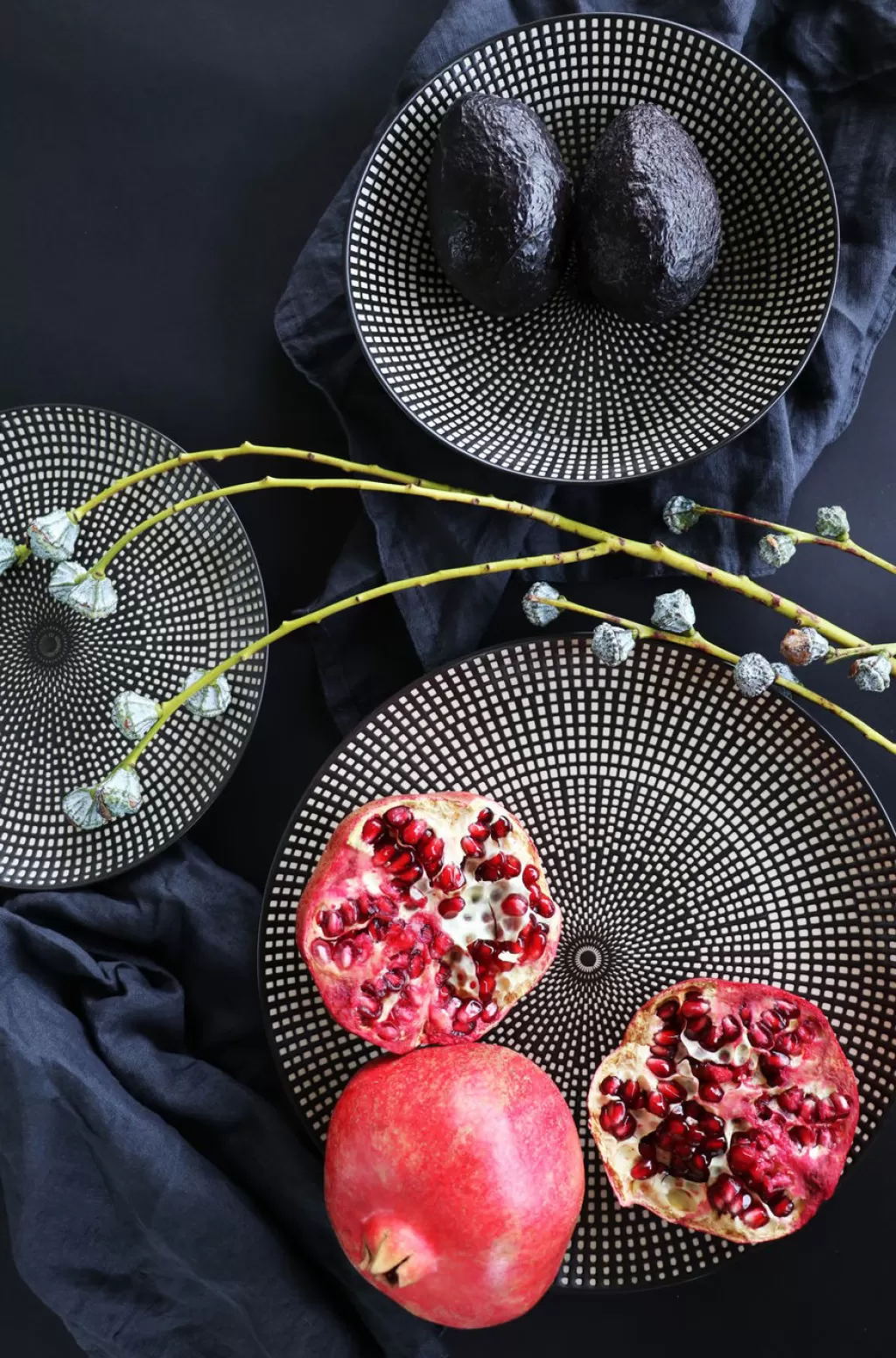 Assiette design contemporaine KARE Tokyo - Diamètre 26 cm pour tableaux culinaires élégants