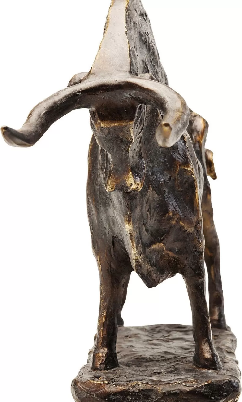 Sculpture contemporaine Toro en céramique | Décor moderne par KARE Design | Hauteur 47cm