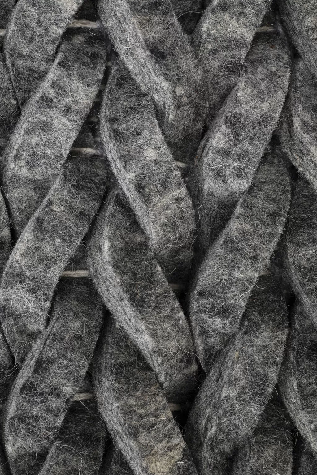 Tapis Matot par KARE Design - Modèle Treccia Matto en fibres naturelles, motif tressé artisanalement pour salon moderne (170 x 240 cm) - Décoration bohème chic pour intérieurs contemporains