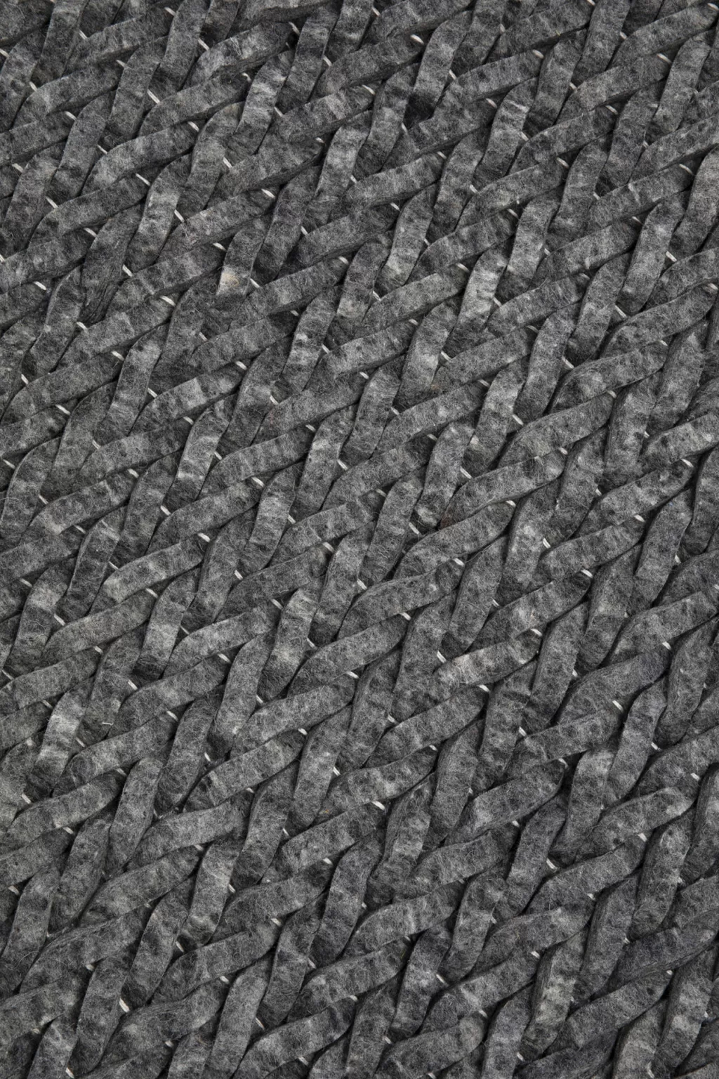 Tapis Matot par KARE Design - Modèle Treccia Matto en fibres naturelles, motif tressé artisanalement pour salon moderne (170 x 240 cm) - Décoration bohème chic pour intérieurs contemporains
