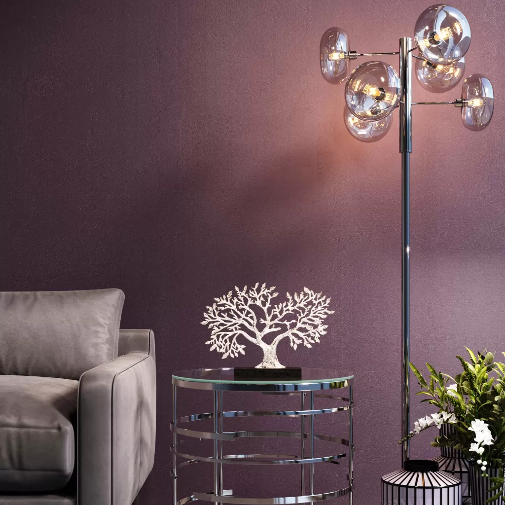 KARE Design - Arbre de Vie Sculpté, Décoration Murale Élégante en Métal (Hauteur 39 cm)