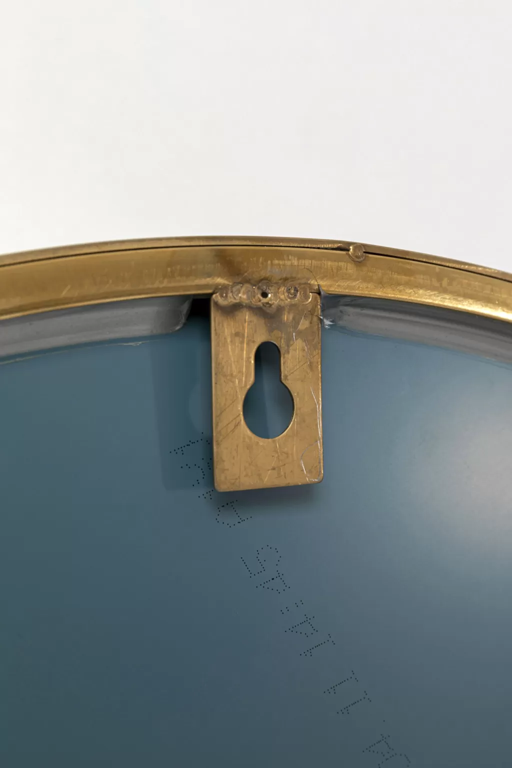 Miroir Mural Élégant Tristan - Diamètre 65cm - Déco Murale Contemporaine par KARE Design, Acier Brossé - Pièce Maîtresse pour Salon ou Entrée