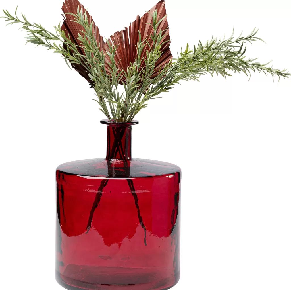 Vase design Tutti en céramique rouge - Déco intérieure contemporaine 45 cm par KARE 

(Le modèle 
