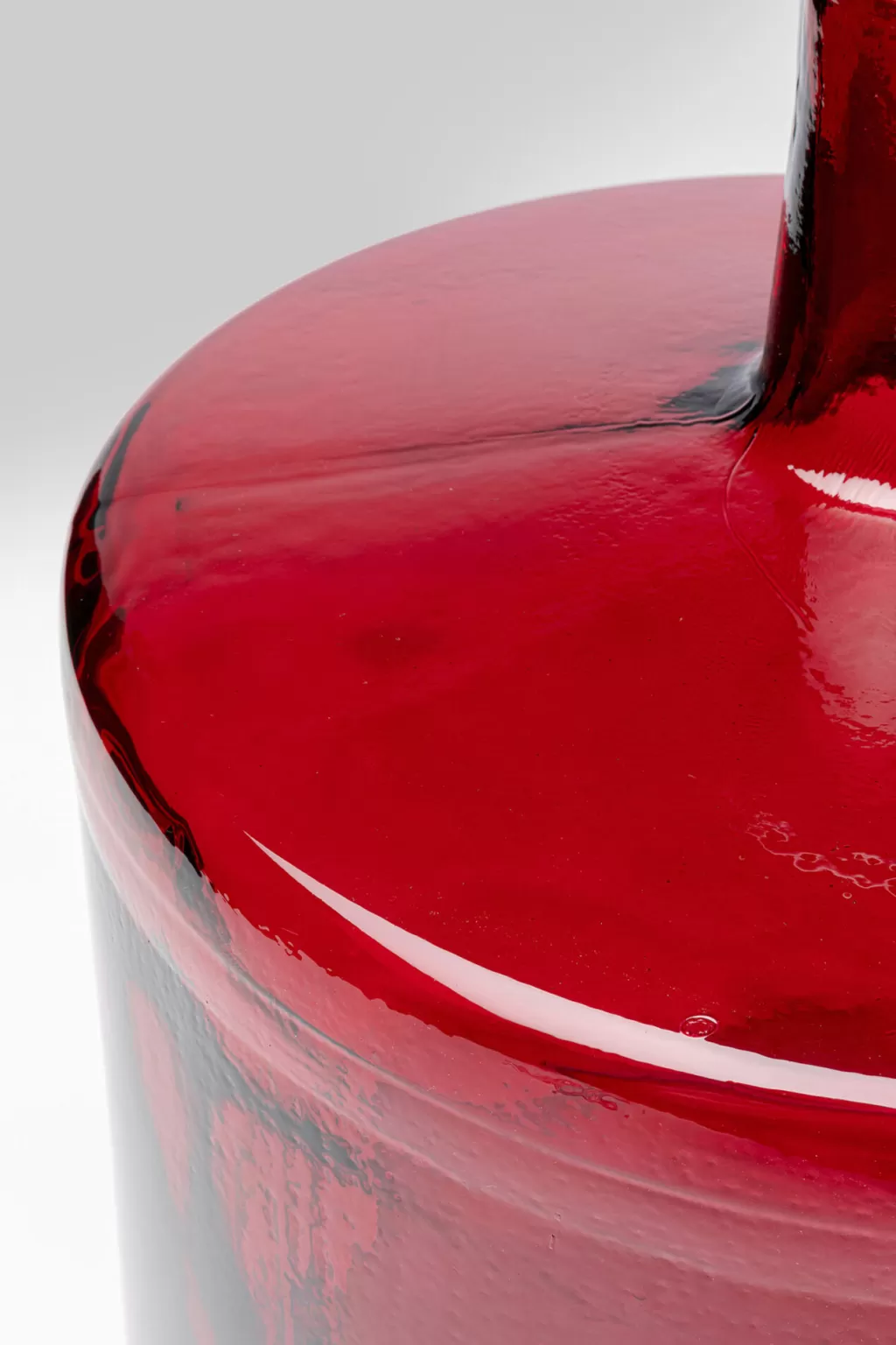 Vase design Tutti en céramique rouge - Déco intérieure contemporaine 45 cm par KARE 

(Le modèle 