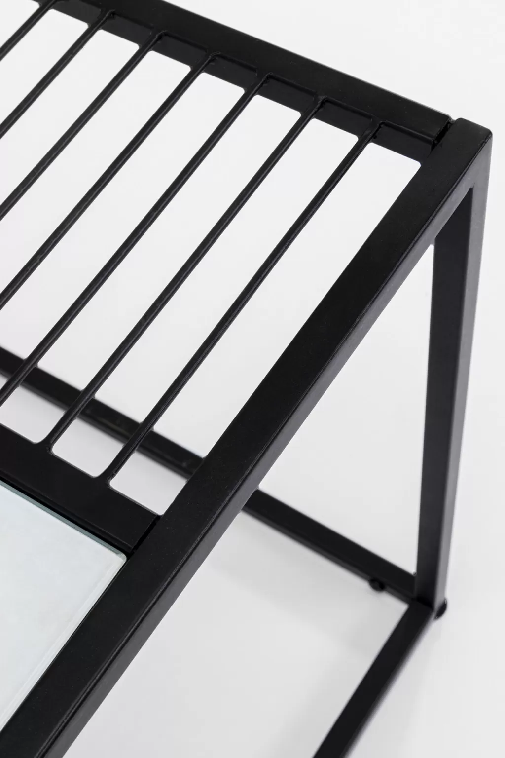 Table d'appoint design Twice par KARE - Format carré 45 cm pour salon moderne