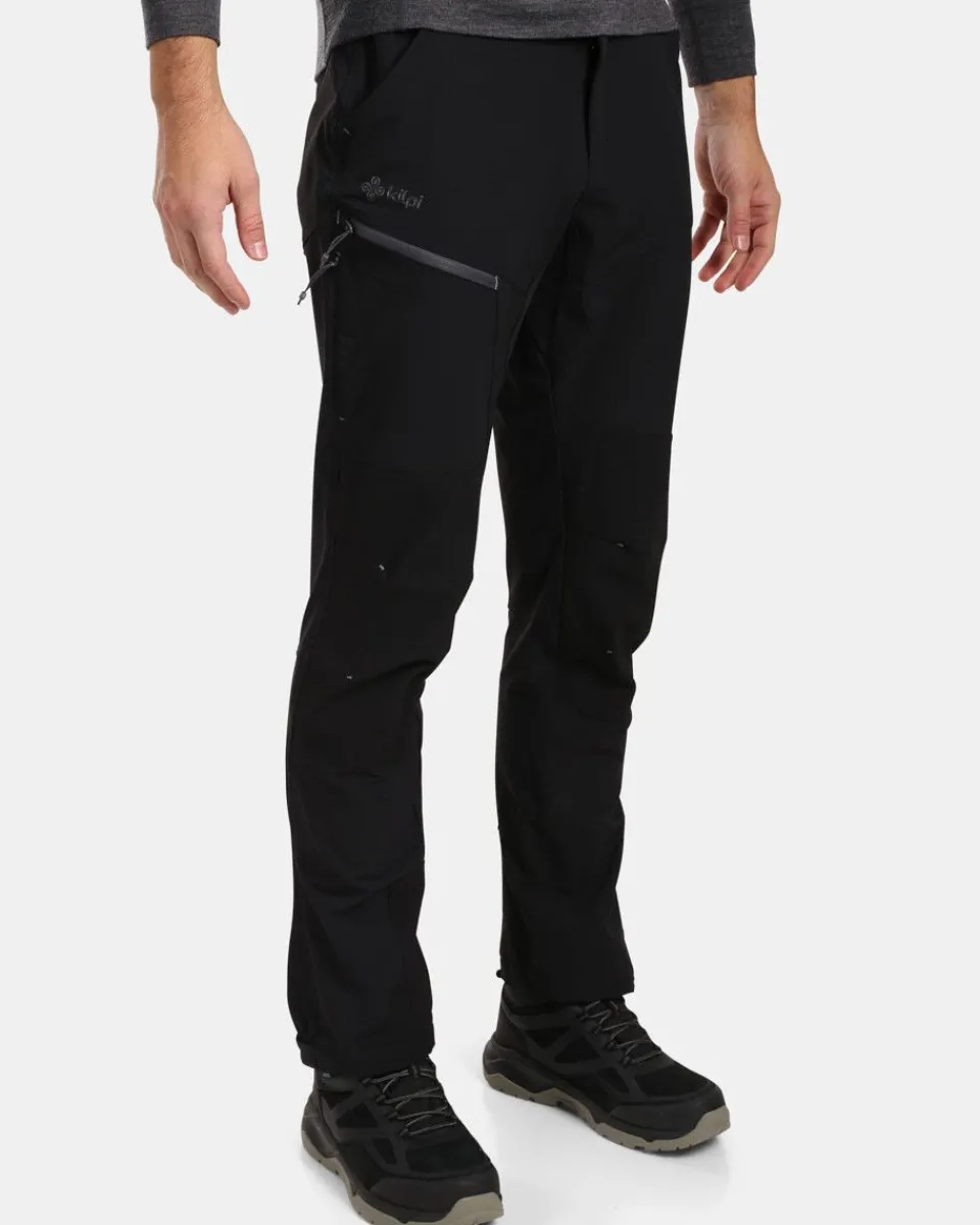 Pantalon Softshell Kilpi Homme - Confort Optimal pour Randonnées en Montagne - Modèle VILLAIN-M Conçu pour l'Aventure