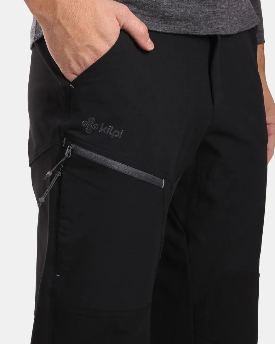Pantalon Softshell Kilpi Homme - Confort Optimal pour Randonnées en Montagne - Modèle VILLAIN-M Conçu pour l'Aventure