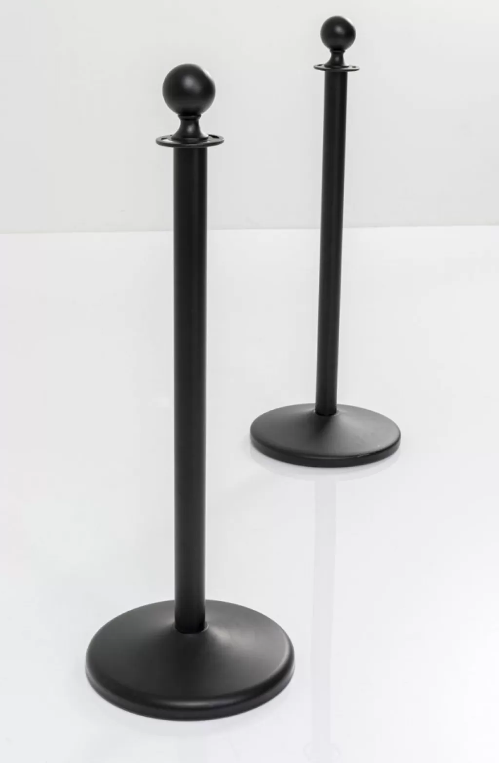 KARE Design - Colonne Vegas VIP en Cordon Noir Mat, Décor Moderne - 1 Pièce