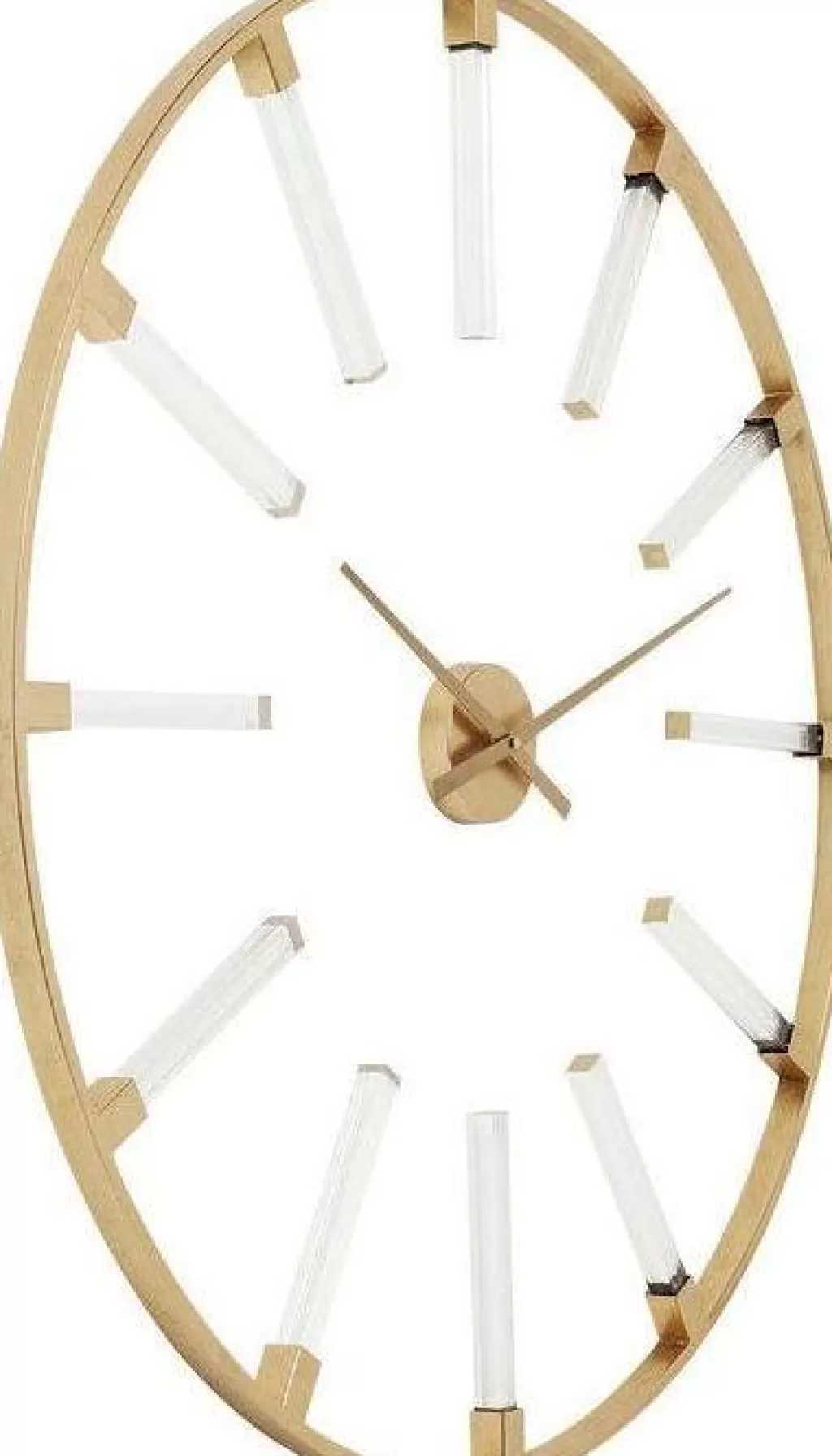 Horloge Murale Élégante KARE Design avec Aiguilles Visibles - Diamètre 92 cm, Pièce Décorative Moderne pour Salon