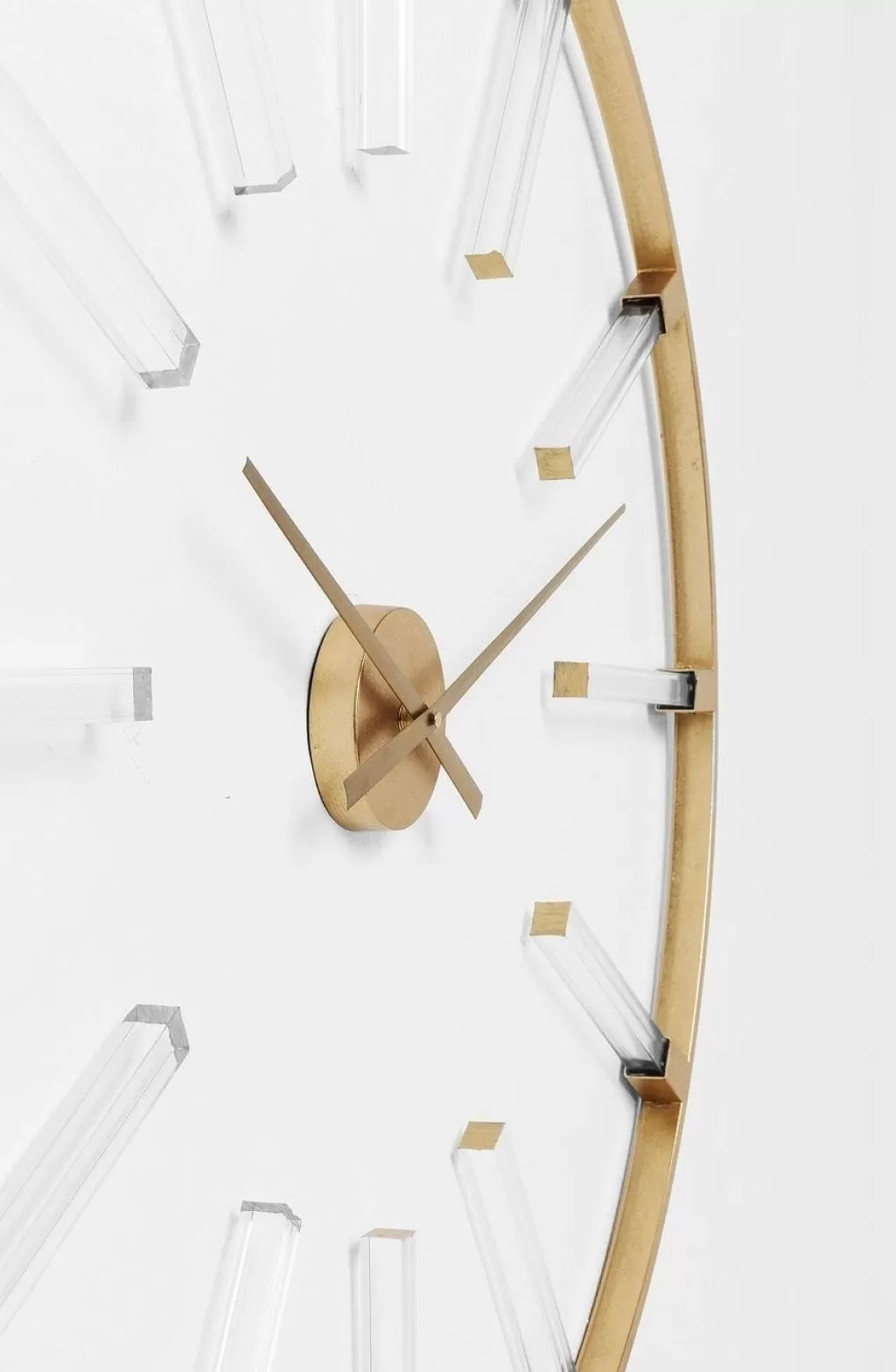 Horloge Murale Élégante KARE Design avec Aiguilles Visibles - Diamètre 92 cm, Pièce Décorative Moderne pour Salon