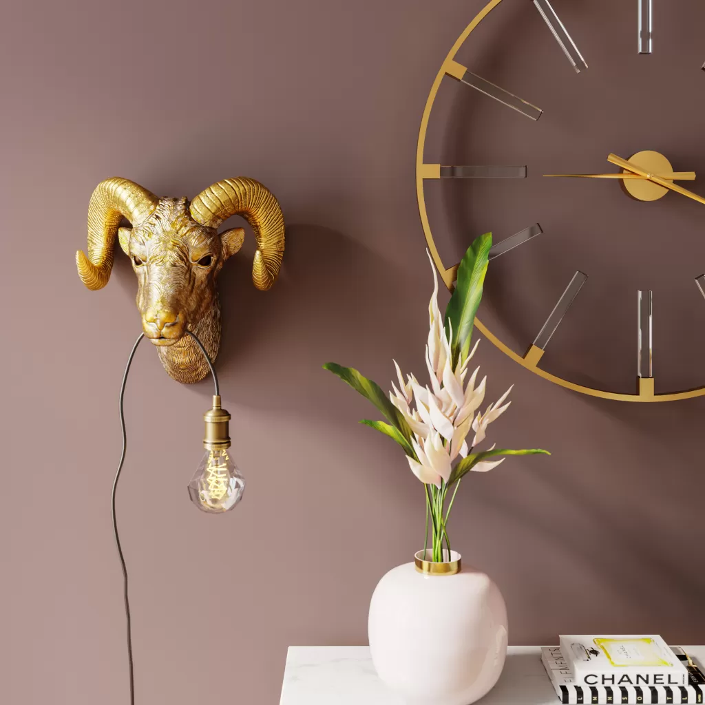Horloge Murale Élégante KARE Design avec Aiguilles Visibles - Diamètre 92 cm, Pièce Décorative Moderne pour Salon