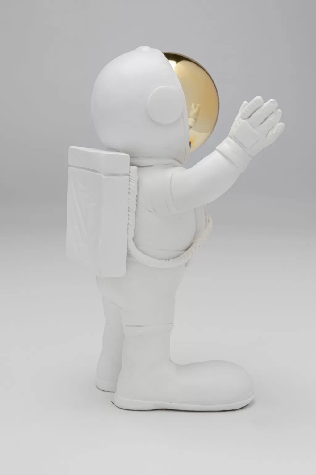 Décor Astronaute « Bienvenue » Blanc - Figurine Moderne KARE Design 27 cm